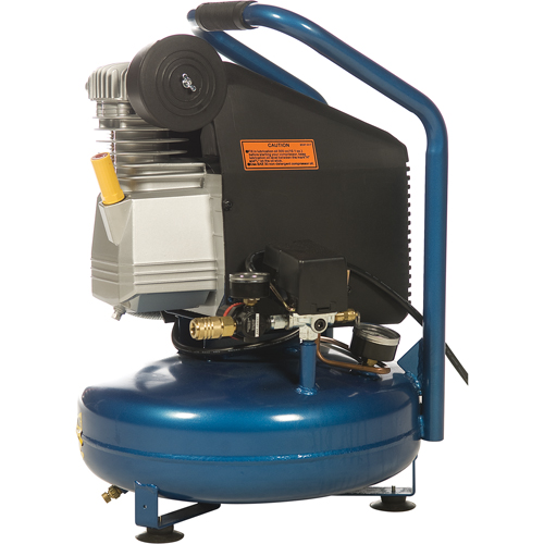 Portable Contractor Series Compressors - Oil Lube, Direct Drive, Electric, 3.3 Gal. (4 US Gal), 125 PSI, 115/1 V Oxymax Inc
