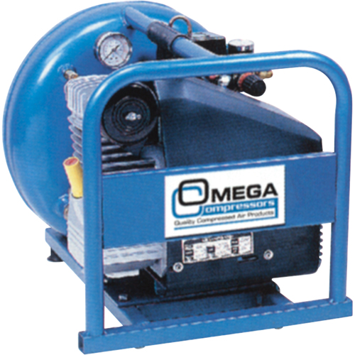 Contractor Series Air Compressors, Electric, 2.6 Gal. (3.2 US Gal), 125 PSI, 115/1 V Oxymax Inc