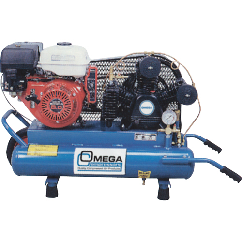 Contractor Series Air Compressors, Gas, 6.6 Gal. (8 US Gal), 175 PSI Oxymax Inc