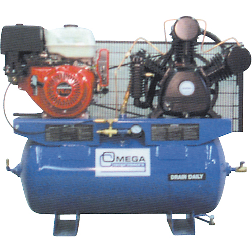 Compresseurs d'air s&eacute;rie industrielle - Compresseurs &agrave; moteur, 25 gal. (30 gal. US) Oxymax Inc