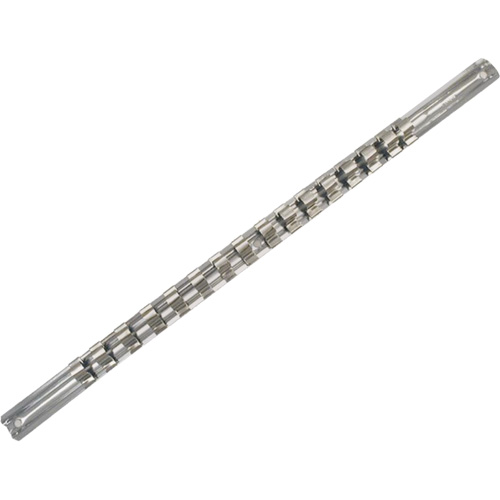 Rail porte-douilles &agrave; entraînement 3/8" SCH-38 avec 16 attaches de retenue Oxymax Inc