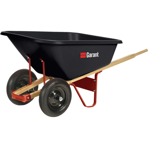 Wheelbarrow, 8 cu. Ft., Polyethylene Tray Oxymax Inc