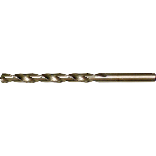 Tige courte M42 cobalt NAS 907 rev 14 type J a&eacute;ronef, fini paillon, Cobalt, 1 mm, 34 mm lo, 12 mm Cannelure, 135° Angle Oxymax Inc