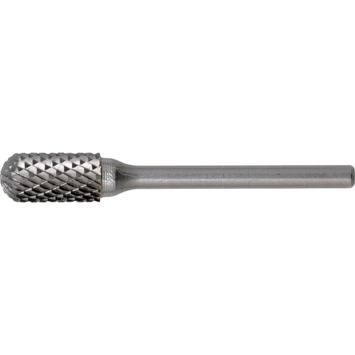 Solid Carbide Burrs - Cylinder Shape with Ball Nose, SC-42, 1/8" Dia., 9/16" Depth of Cut Oxymax Inc