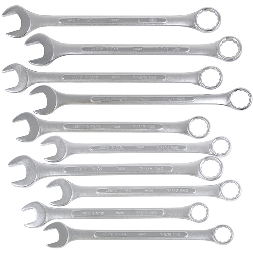 JCW-10-2 10-Piece Combination Wrench Set, 10 Pieces, Imperial Oxymax Inc