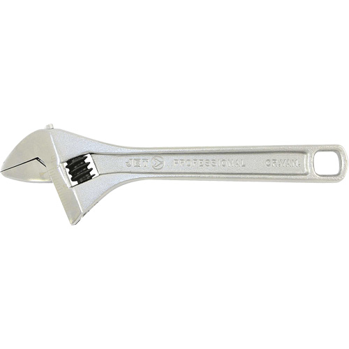 AWP-8 Super Heavy-Duty Professional Adjustable Wrench, 8" L, 1-1/8" Max Width, Chrome Oxymax Inc