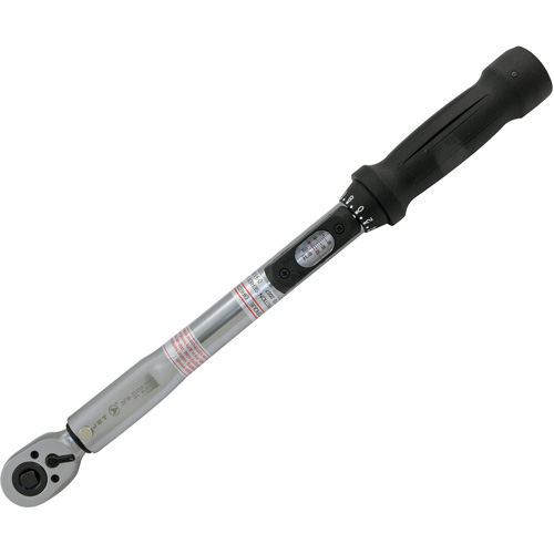 Cl&eacute; dynamom&eacute;trique &agrave; t&ecirc;te fine pour usage intensif, &agrave; cliquer, Entraînement 3/8" carr&eacute;, 10 - 80 lb-pi Oxymax Inc
