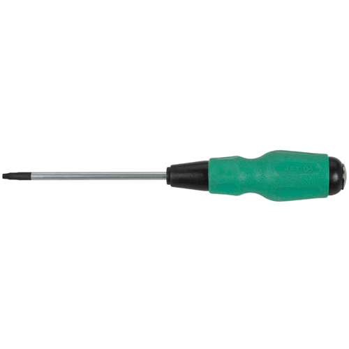 Tournevis carr&eacute; TORQUE DRIVE, Tige de #2, Ronde, 4" lo, Prise en Coussin&eacute;e Oxymax Inc