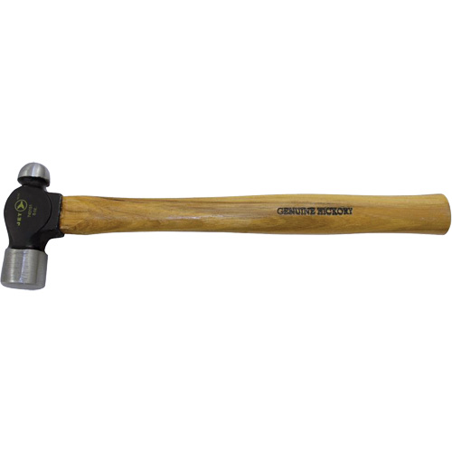 Marteaux &agrave; panne sph&eacute;rique avec manche en hickory robuste, Poids de la t&ecirc;te 24 oz, Face Ordinaire, Prise Bois Oxymax Inc