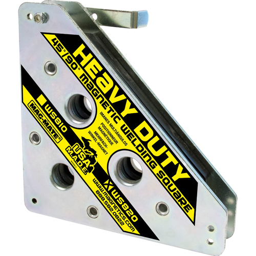 Magnetic Welding Squares, 8" L x 1-1/2" W x 8" H, 325 lbs. Oxymax Inc