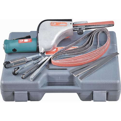 Dynafile&reg; Abrasive Belt Machines, 1/8" - 1/2", 1/4" NPTF Oxymax Inc