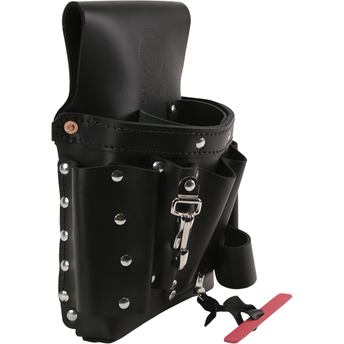 Pore-outils &agrave; tr&egrave;s grande capacit&eacute;, Porte-outil multiple, Cuir, 8 Poches Oxymax Inc