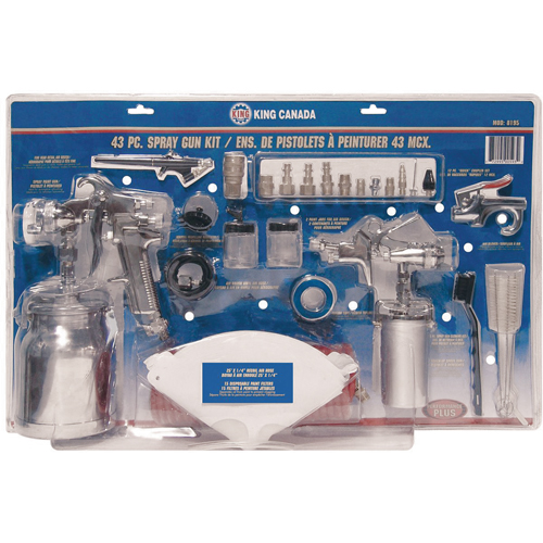 Ensembles de pistolets &agrave; peinture, 43 mcx Oxymax Inc