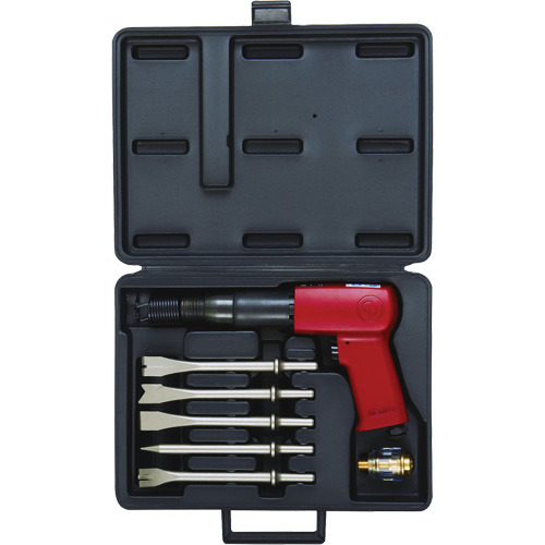 Heavy-Duty Air Hammer Kit, 25 CFM, 1/4", 2300 BPM, 3/4" x 3-1/2" (19 mm x 89 mm) Oxymax Inc
