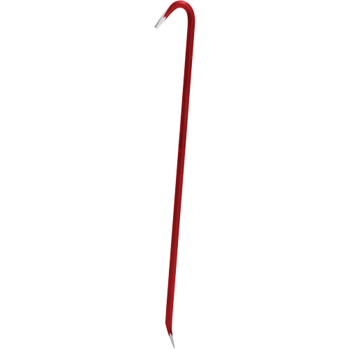 Gooseneck Wrecking Bar, 3/4" Width, 36" Length Oxymax Inc