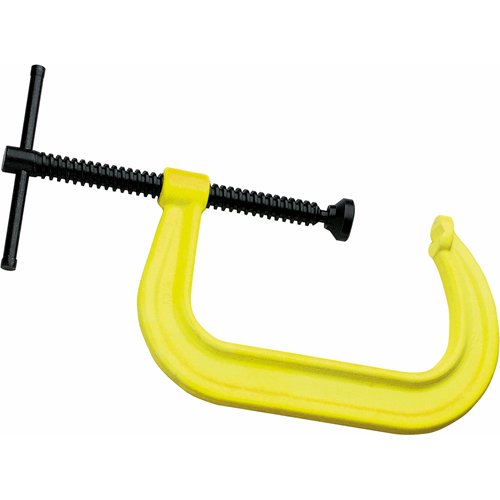 Hi-Vis Safety C-Clamp, 12-1/4" (311 mm) Capacity, 6-5/16" (160 mm) Throat Depth Oxymax Inc