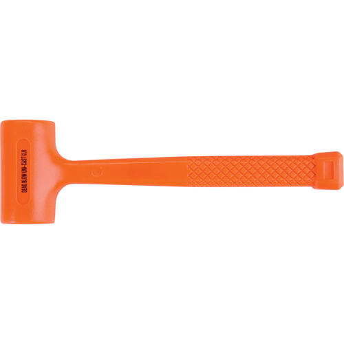 Dead Blow Hammer, 8 oz., Textured Grip, 10-1/2" L Oxymax Inc
