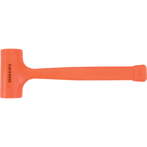 Dead Blow Hammer, 16 oz., Textured Grip, 11-3/4" L Oxymax Inc