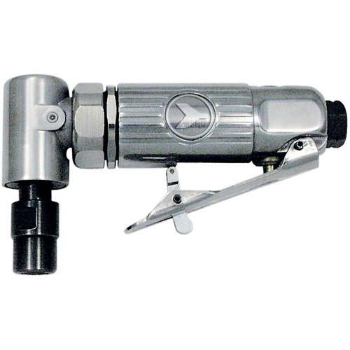 Petite rectifieuse &agrave; t&ecirc;te angulaire sur 90° MDG90 0,3 CV, Collet 1/4", 18000 Tr/min Oxymax Inc