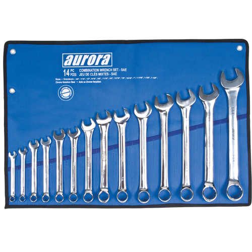Wrench Set, Combination, 14 Pieces, Imperial Oxymax Inc