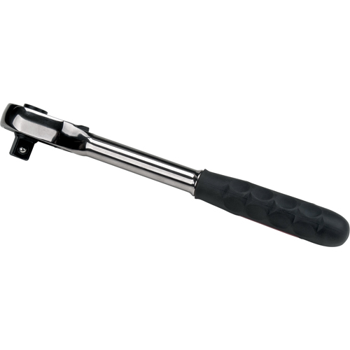 Quick-Release Rubber Grip Ratchet Wrench, 1/2" Drive, Rubber Handle Oxymax Inc