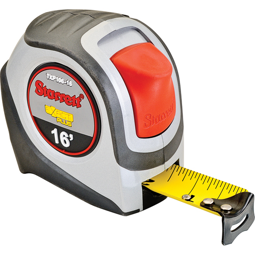 Ruban &agrave; mesurer de poche Exact Plus, 1" x 16', Marques de goujon 1/16" Oxymax Inc