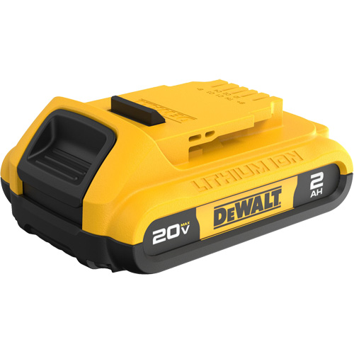 Bloc-piles 20 V Max* Compact XR, Lithium-ion, 20 V, 2 A Oxymax Inc