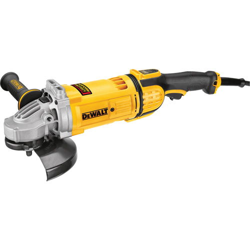 Large Angle Grinder with No Lock-On Switch, 7", 120 V, 15 A, 8500 RPM Oxymax Inc