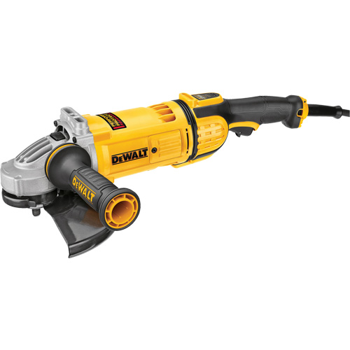 Large Angle Grinder with No Lock-On Switch, 9", 120 V, 15 A, 6500 RPM Oxymax Inc