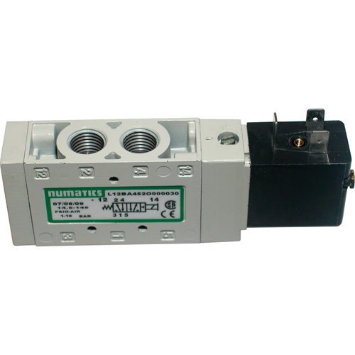 Pilot 5-Way 2-Position 4-Way Solenoid Valves, 1/4" Pipe, 150 PSI Oxymax Inc
