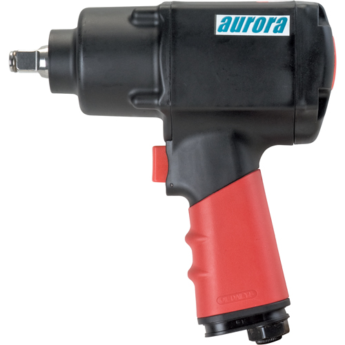 Heavy-Duty Composite Air Impact Wrench, 1/2" Drive, 1/4" NPT Air Inlet, 10000 No Load RPM Oxymax Inc