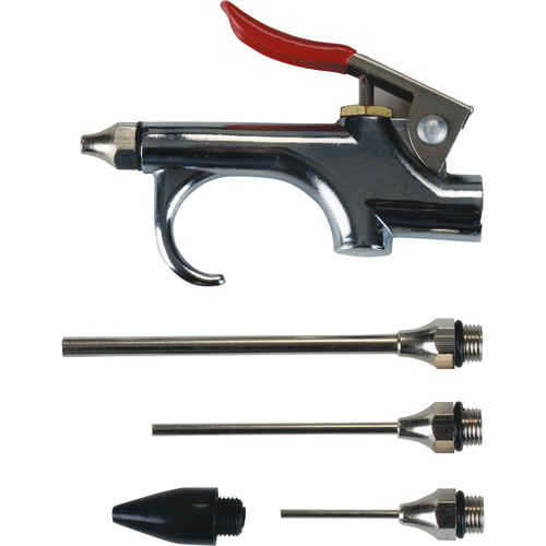 Blow Gun Kit with 5 Interchangeable Tips Oxymax Inc