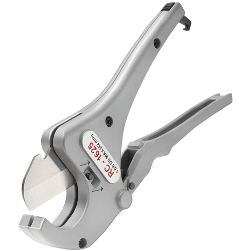 Ratchet Action Plastic Pipe & Tubing Cutter No.RC-1625, 1/8" - 1-5/8" Capacity Oxymax Inc