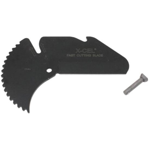 Large Diameter Ratcheting Plastic Pipe and Tubing Cutter, 2-3/8" Capacity Oxymax Inc