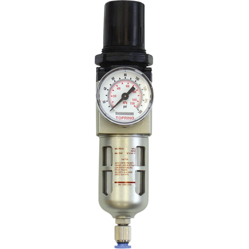 Filtreur/r&eacute;gulateur modulaire, 1/4" NPT, 150 psi, Capacit&eacute; de 0,7 oz liq. Oxymax Inc