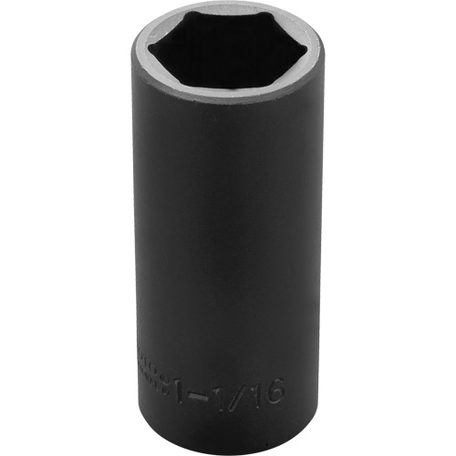 Douille, Chocs, 1-1/16", Prise 1/2", 6 pans, Profond Oxymax Inc