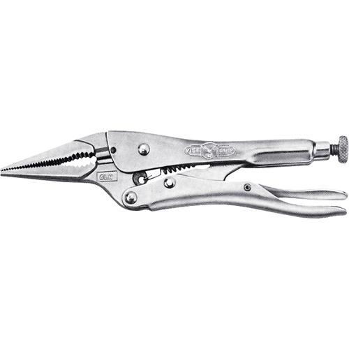 Vise-Grip&reg; Pliers with Wire Cutter, 4" Length, Long Nose Oxymax Inc