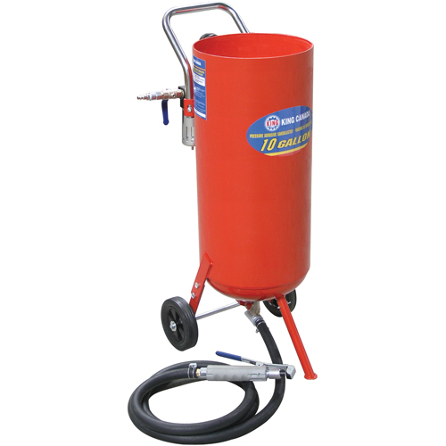 Machines de sablage &agrave; jet, 6-25 pi³/min, R&eacute;servoir de 8,3 gal. (10 gal. US) Oxymax Inc
