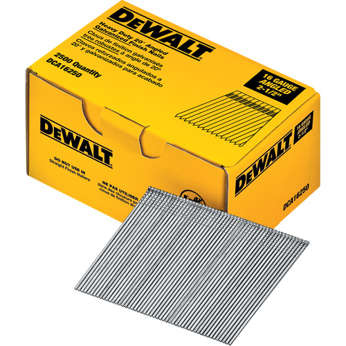 Clous de finition &agrave; angle de calibre 16 Oxymax Inc