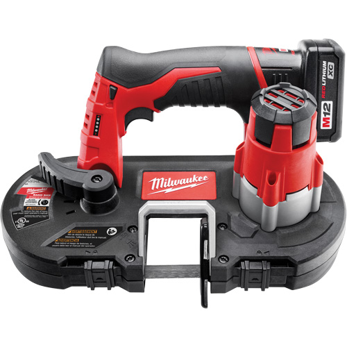 Trousse de scie &agrave; ruban sous-compacte sans fil M12, 12 V, 1-5/8" Capacit&eacute; Oxymax Inc