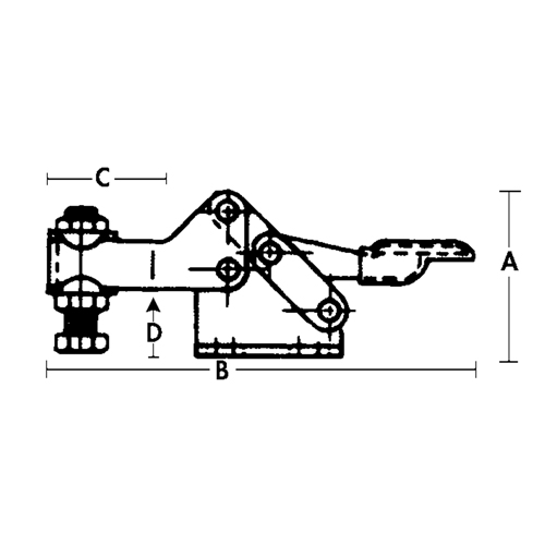 Brides de fixation horizontale - S&eacute;rie 205 Oxymax Inc