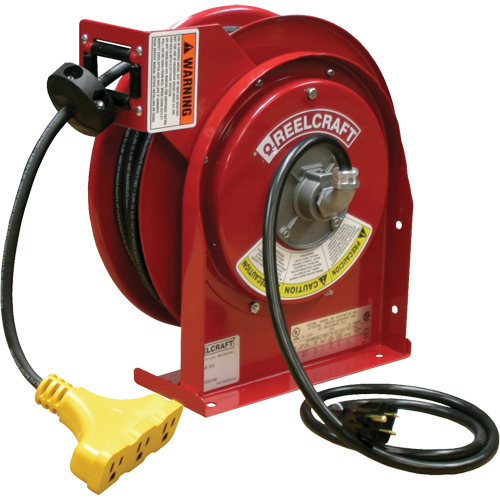 Cord Reels, 45', SJEOOW, 12 Gauge, 15 A Oxymax Inc