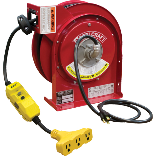 Cord Reels, 45', SJEOOW, 12 Gauge, 15 A Oxymax Inc
