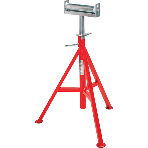 Conveyor Head Pipe Stand #CJ-99, 74-112 cm Height Adjustment, 12" Max. Pipe Capacity, 1000 lbs. Max. Weight Capacity Oxymax Inc