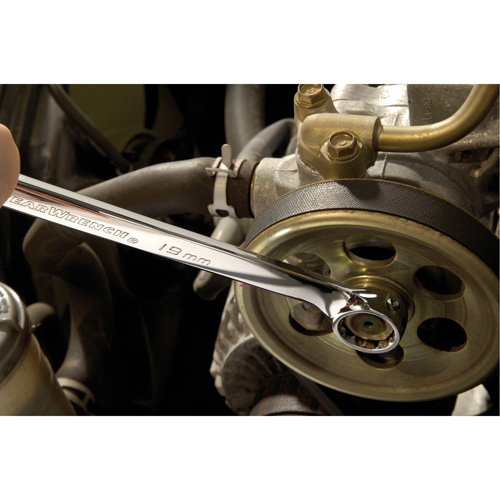 12-Point Long Pattern Wrench Set with Tool Roll, Combination, 15 Pieces, Imperial Oxymax Inc