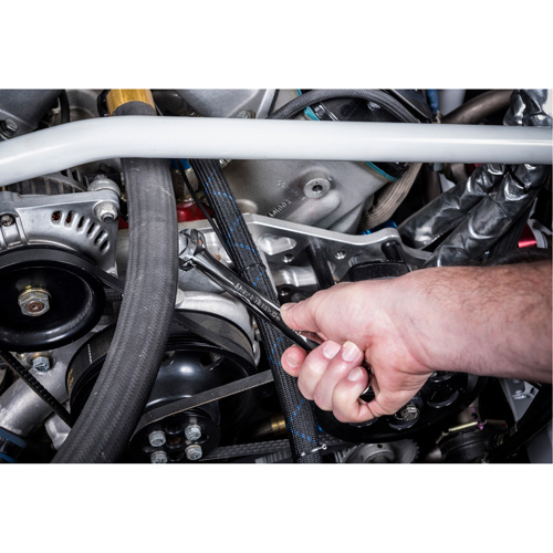 12-Point Long Pattern Wrench Set with Tool Roll, Combination, 15 Pieces, Imperial Oxymax Inc