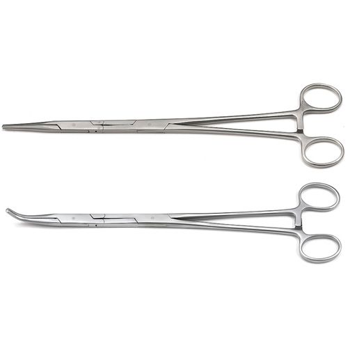 Ensemble de pinces h&eacute;mostatiques droite et &agrave; 45° Double-X, 2 Morceaux Oxymax Inc