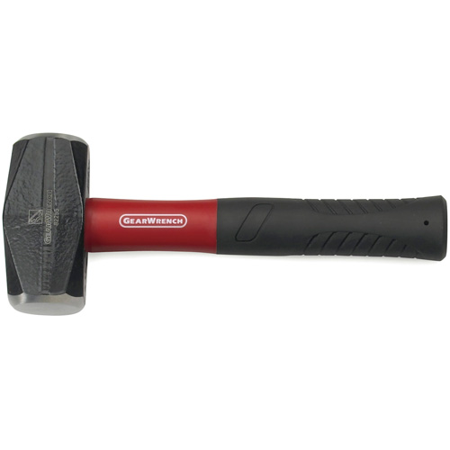 Drilling Hammer, 3 lbs., Fibreglass Handle, 11" L Oxymax Inc