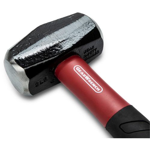 Drilling Hammer, 3 lbs., Fibreglass Handle, 11" L Oxymax Inc