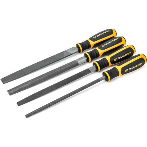 8" Bastard File Set, 4 Pcs Oxymax Inc